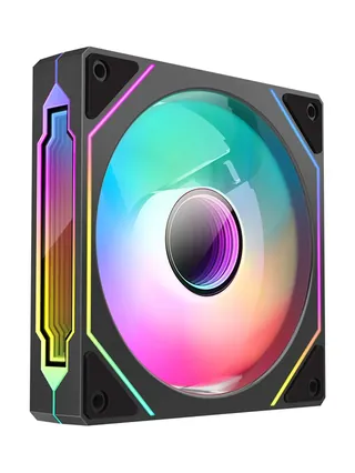 Вентилятор для корпуса HUNTKEY GS120 ARGB Black HUNTKEY
