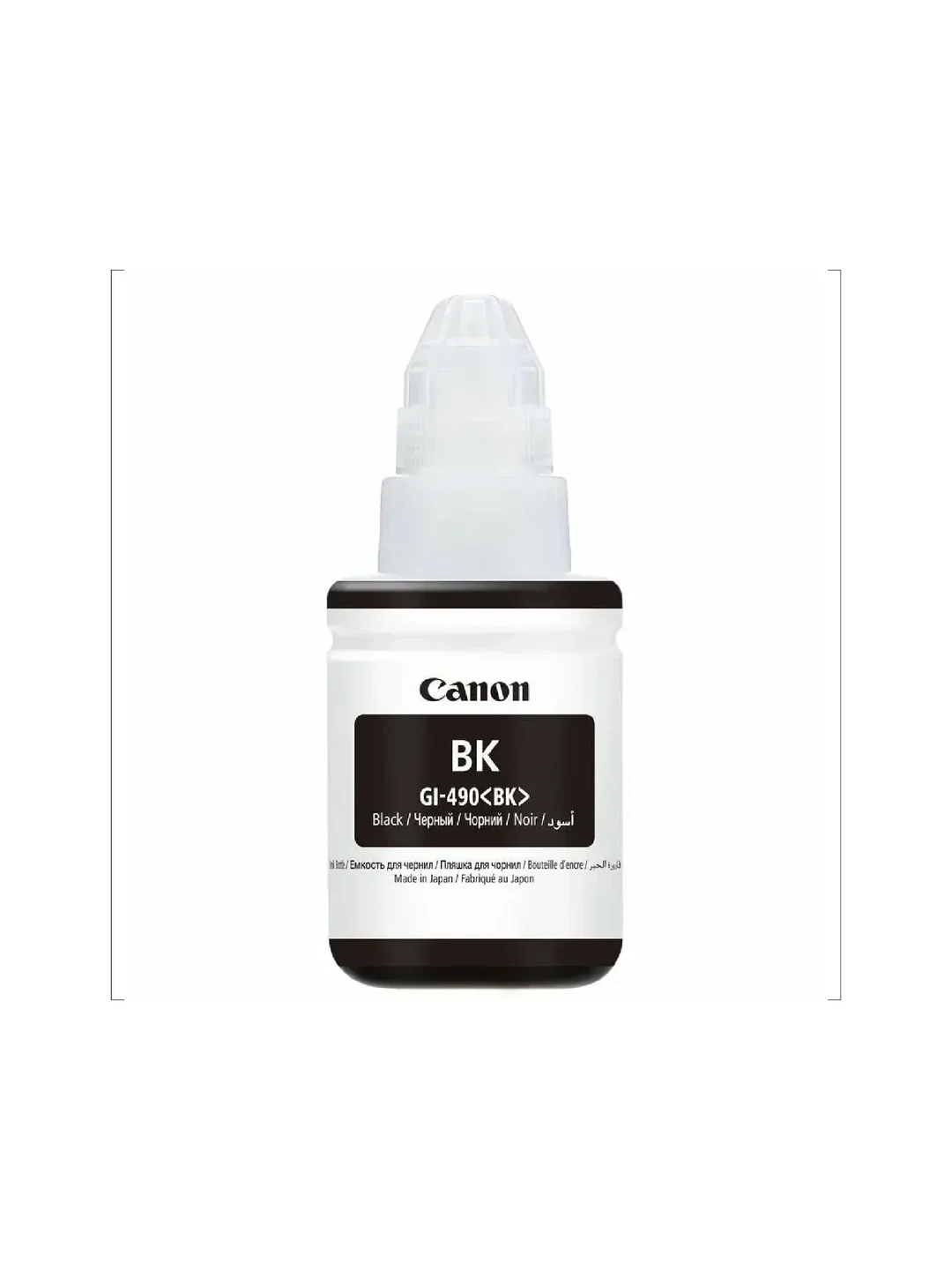 GI-490 BK (пигм. чернила, 135мл, черн) для Canon G1400/1411/2400/2411/3400/3411/4411