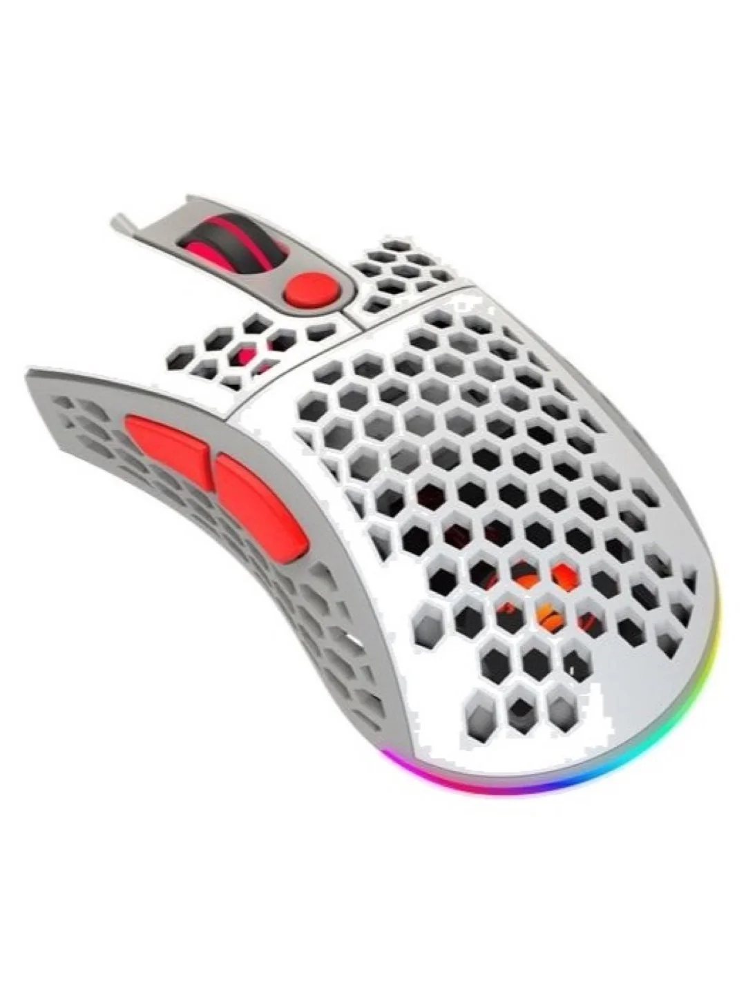 Мышь игровая 2E GAMING HyperSpeed Pro WL, RGB Retro white