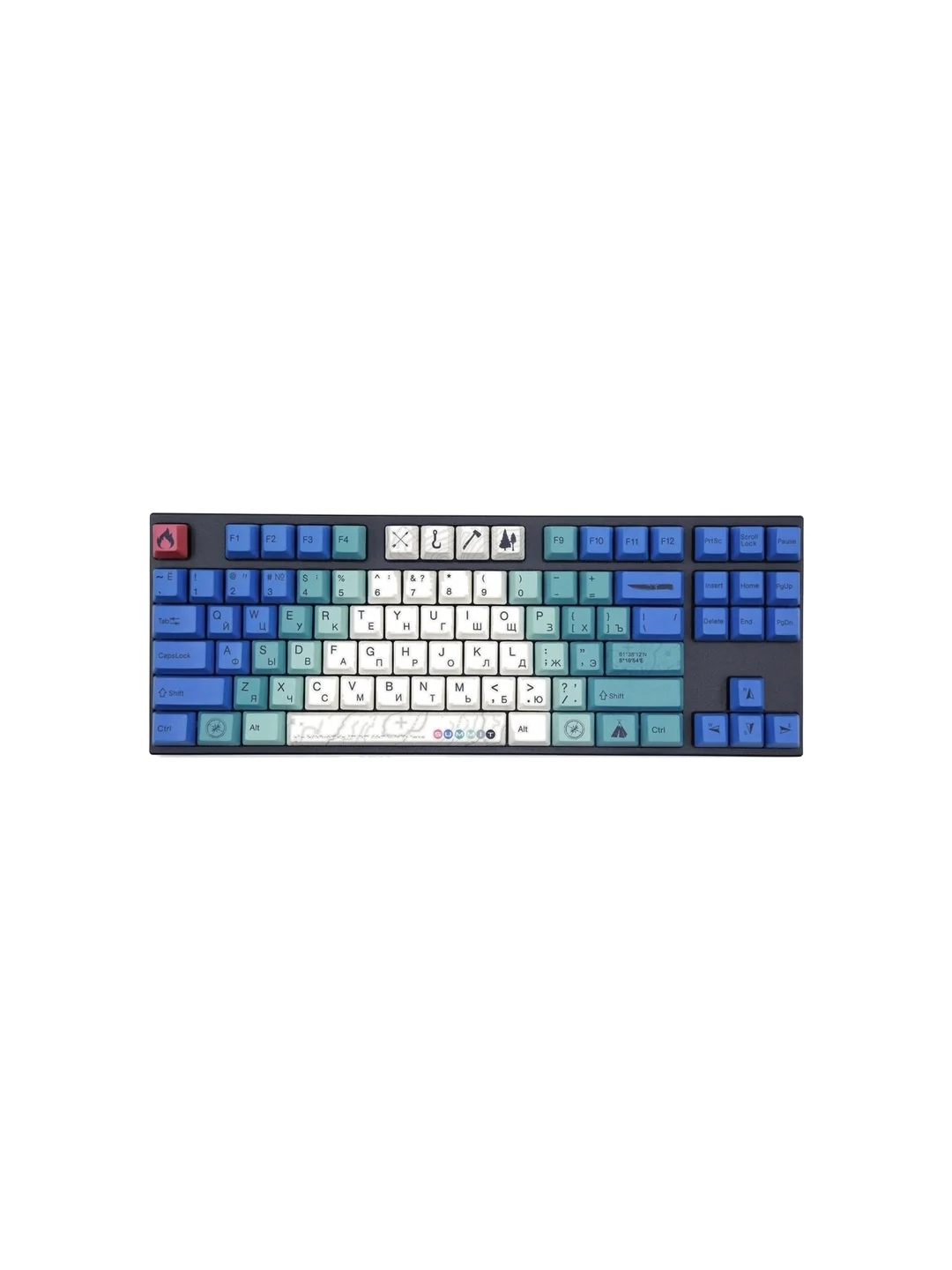 Клавиатура Varmilo MA87M V2 Summit R2, EC Sakura V2,RU