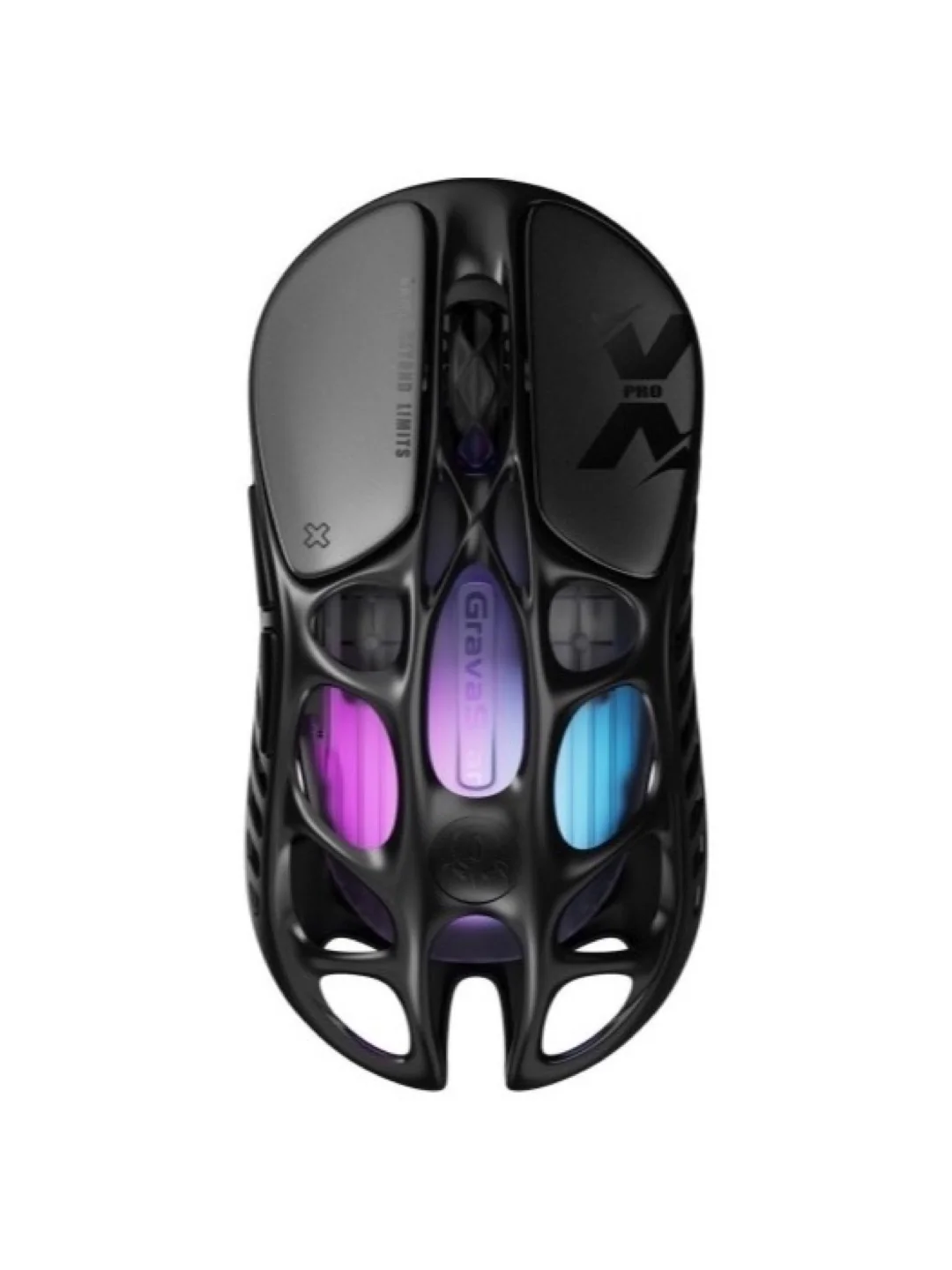 Мышь GravaStar Mercury X Pro, 8K, BT/WL/USB-A, RGB, чорний 2