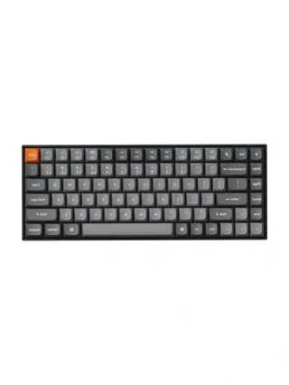 Клавиатура механическая Keychron K2 MAX 84Key, K super Red, WL/BT/USB-A, QMK, EN/RU/UZ, RGB, черный K2M-B1-UZ