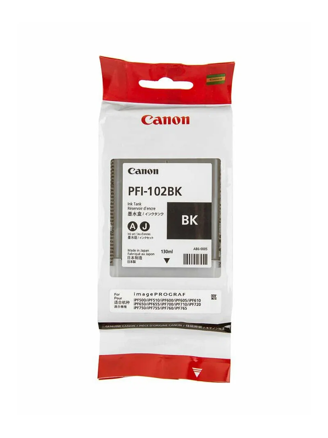 PFI-102 B (черный) для Canon IPF605/750 (130 мл) 2