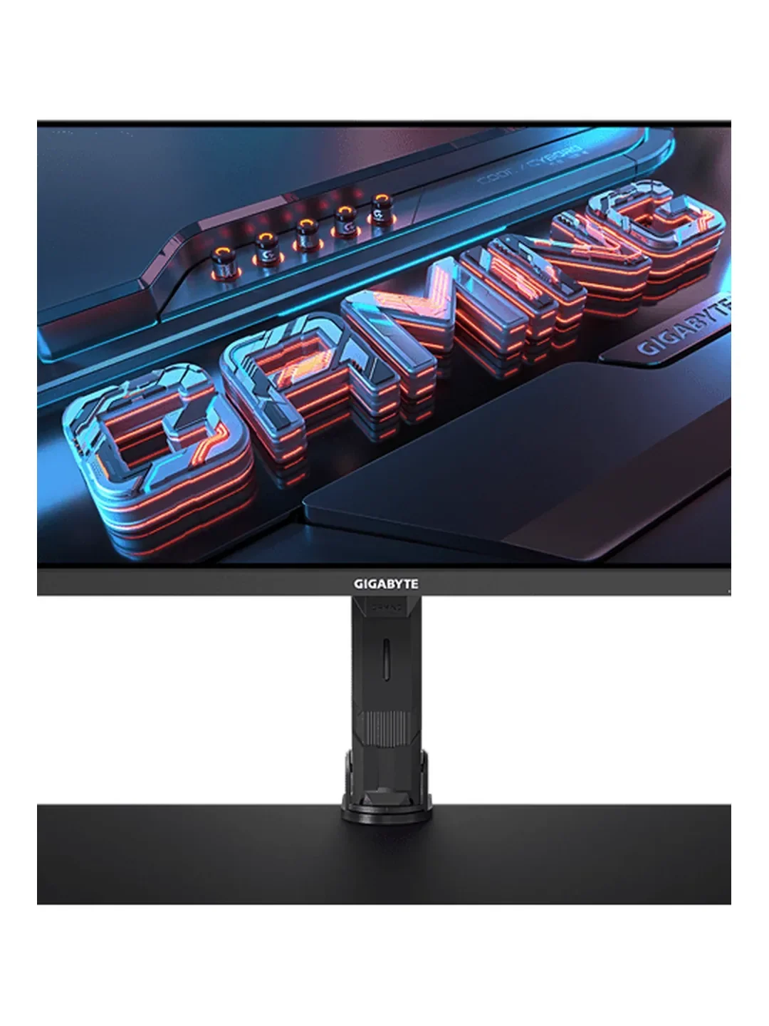 Gigabyte - 28" M28U-AE Gaming Monitor, IPS, 144Hz, 1ms, UHD (3840x2160), HDMI, DisplayPort, Type-C, USB, Black