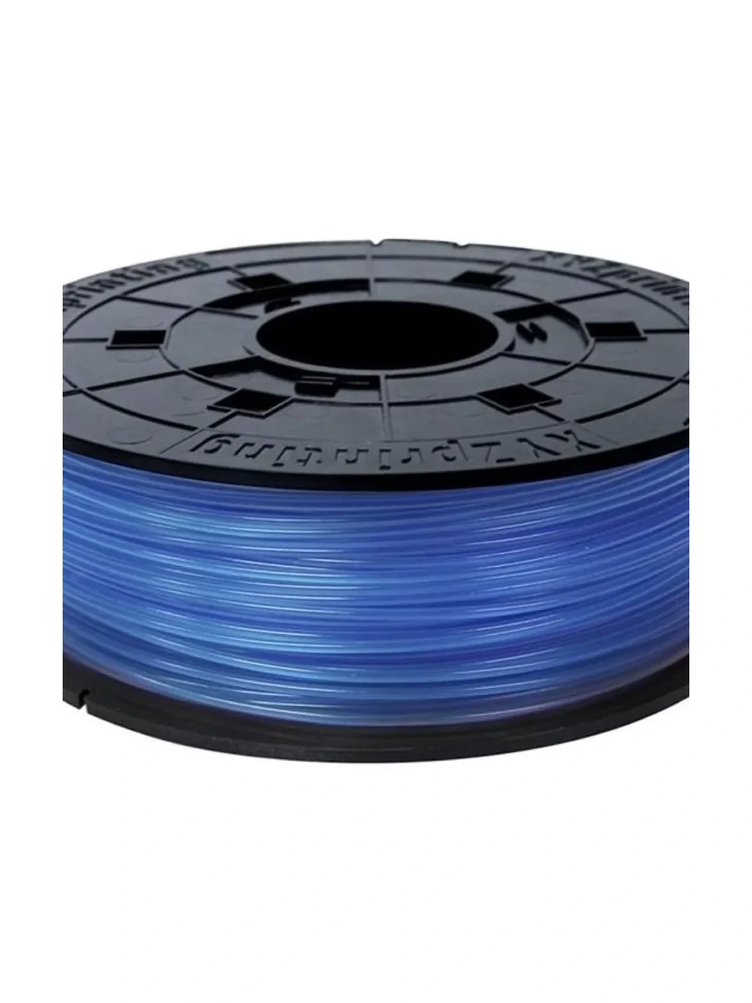 Катушка с нитью 1.75мм/0.6кг PLA XYZprinting Filament для da Vinci, прозрачный синий 2