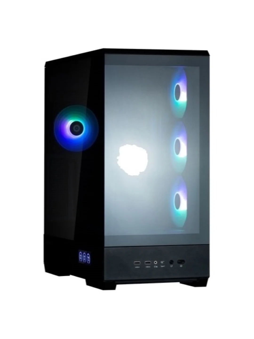 Корпус Zalman P50 DS без БП, 2xUSB3.0, 1xUSBType-C, 4x120мм ARGB, VGA 435мм, LCS ready, TG Side Panel, ATX, белый