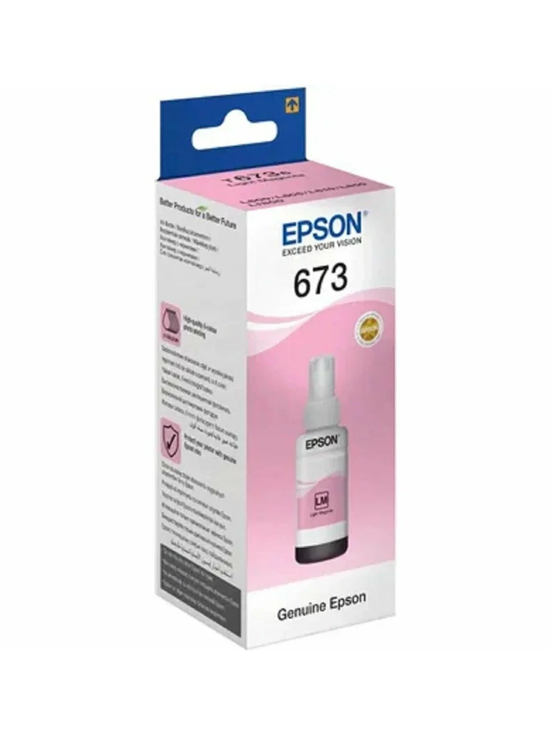 Epson T6736 LM Ink Bottle (70 мл, 1500-1800 фото 10x15) для L8xx / L1800 2