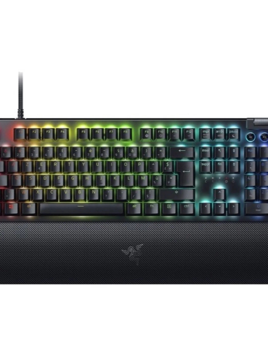 Клавиатура проводная Razer Keyboard mechanical BlackWidow V4, 114key, Yellow Switch, USB-A, EN/RU, RGB, black 2