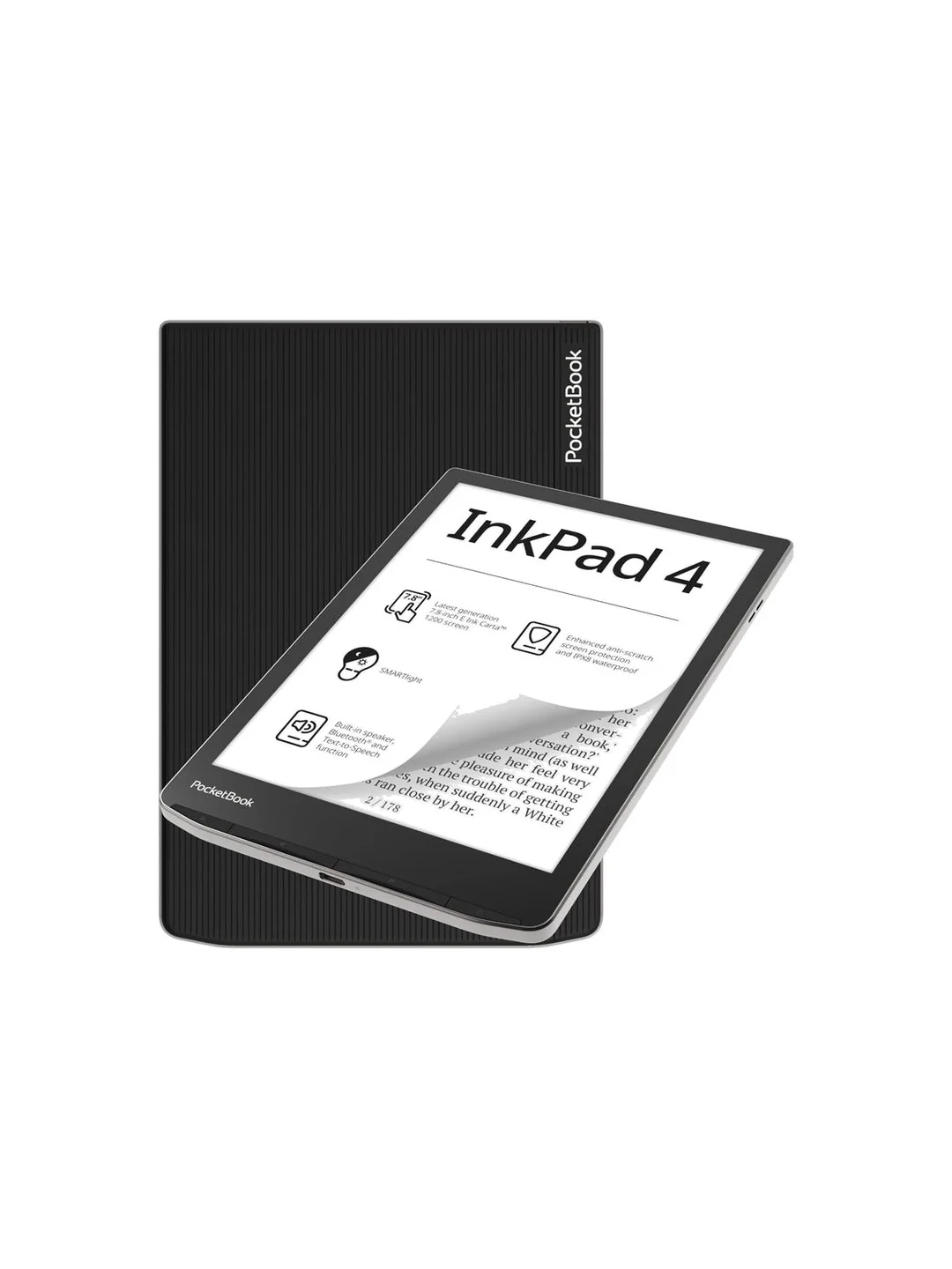 Электронная книга PocketBook 743G InkPad 4, Stardust Silver