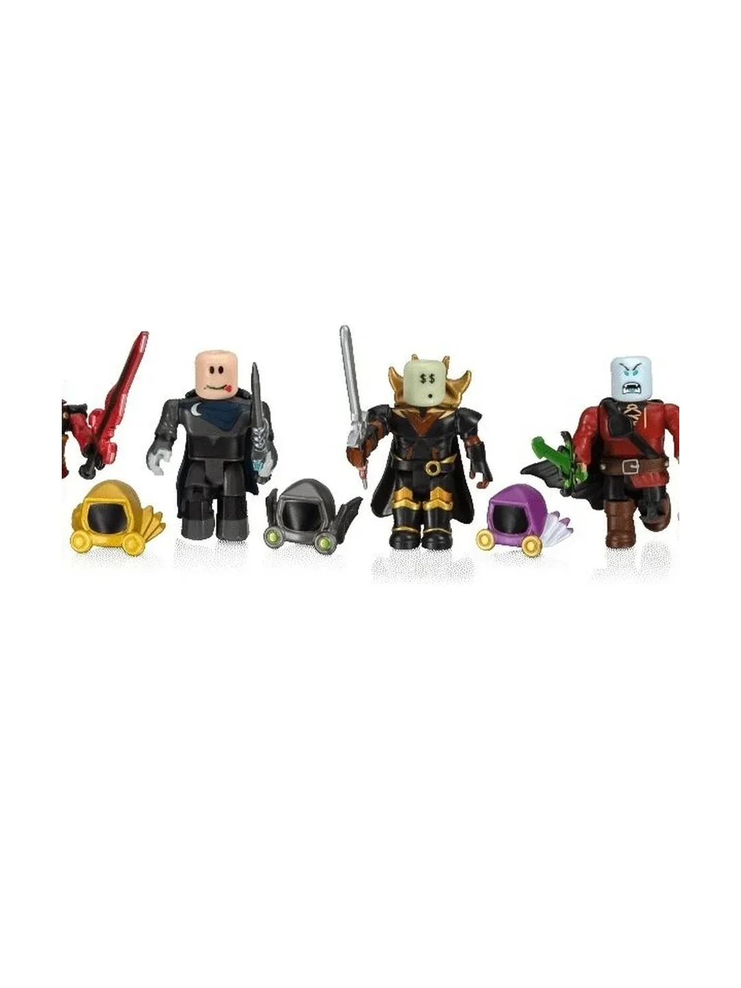 Игровая коллекционная фигурка Jazwares Roblox Four Figure Pack Dominus Dudes W7