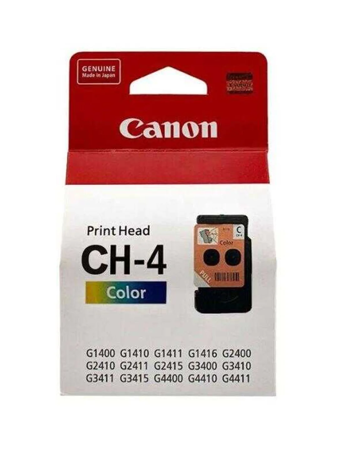 Печатающая головка Canon COLOR CH-4 / QY6-8018-000 (Pixma G1400/2400/3400/4400/1411/2411/3411/4411) 2