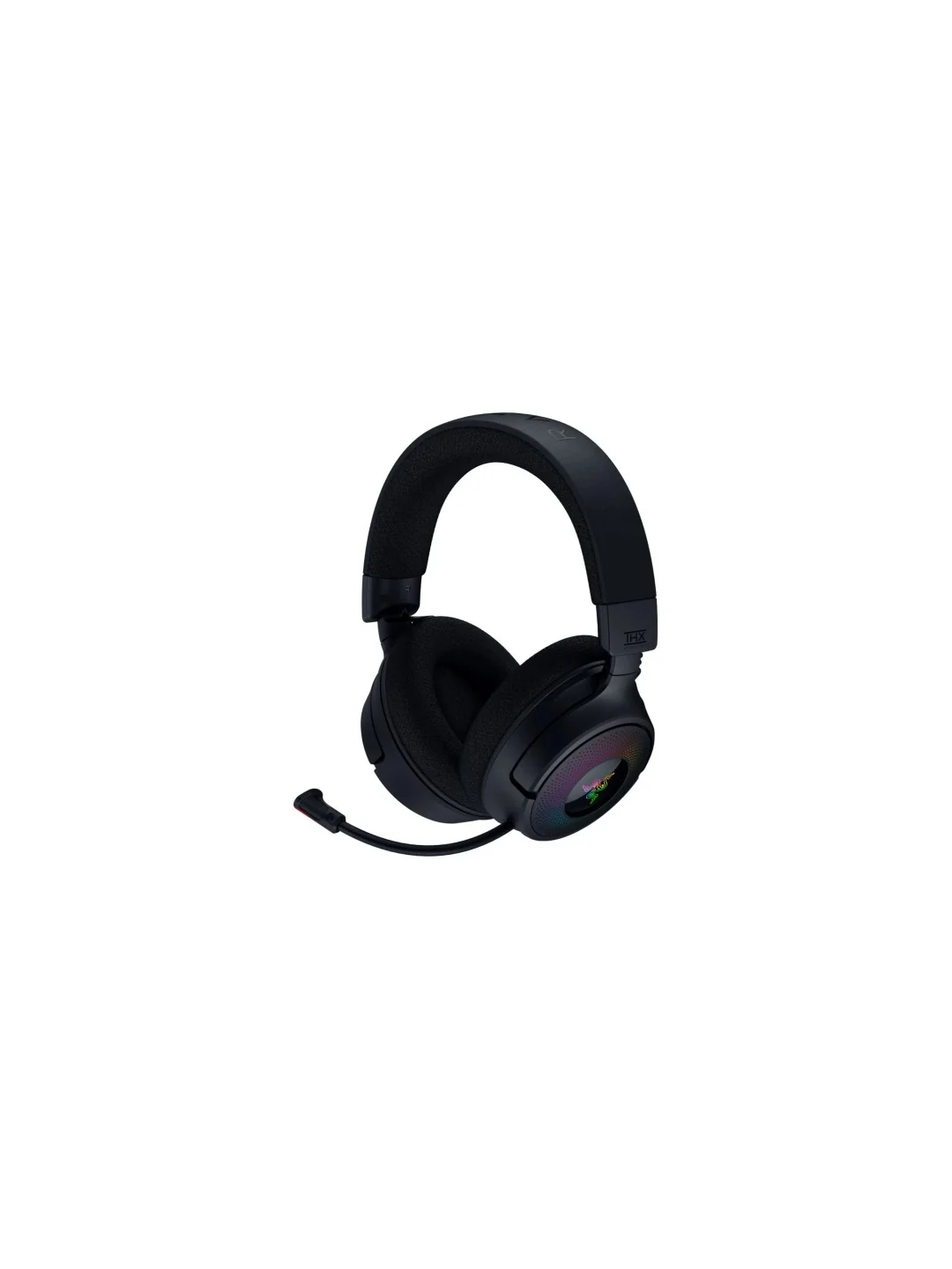 Гарнитура игровая Razer Kraken V4, USB-A/WL/BT, RGB, чёрный