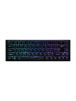 Клавиатура игровая 2E GAMING KG350 RGB 68key USB Black Ukr