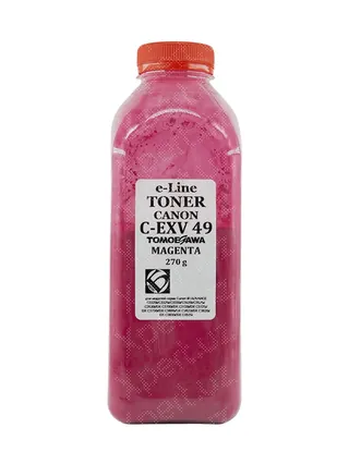 Тонер + девелопер e-Line БУЛАТ Canon EXV49 iR C3320 Magenta 270 г