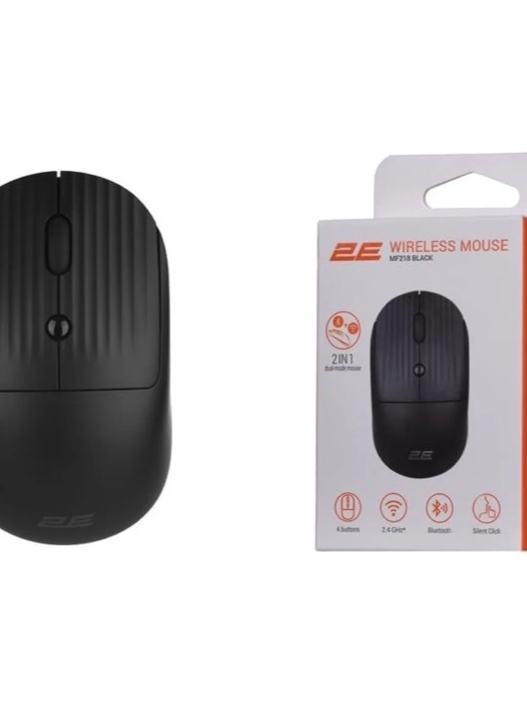 Mouse 2E MF218 Silent WL BT Black/Gray 2