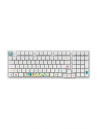 Клавиатура Akko 3098B Doraemon Rainbow CS Jelly Pink RGB