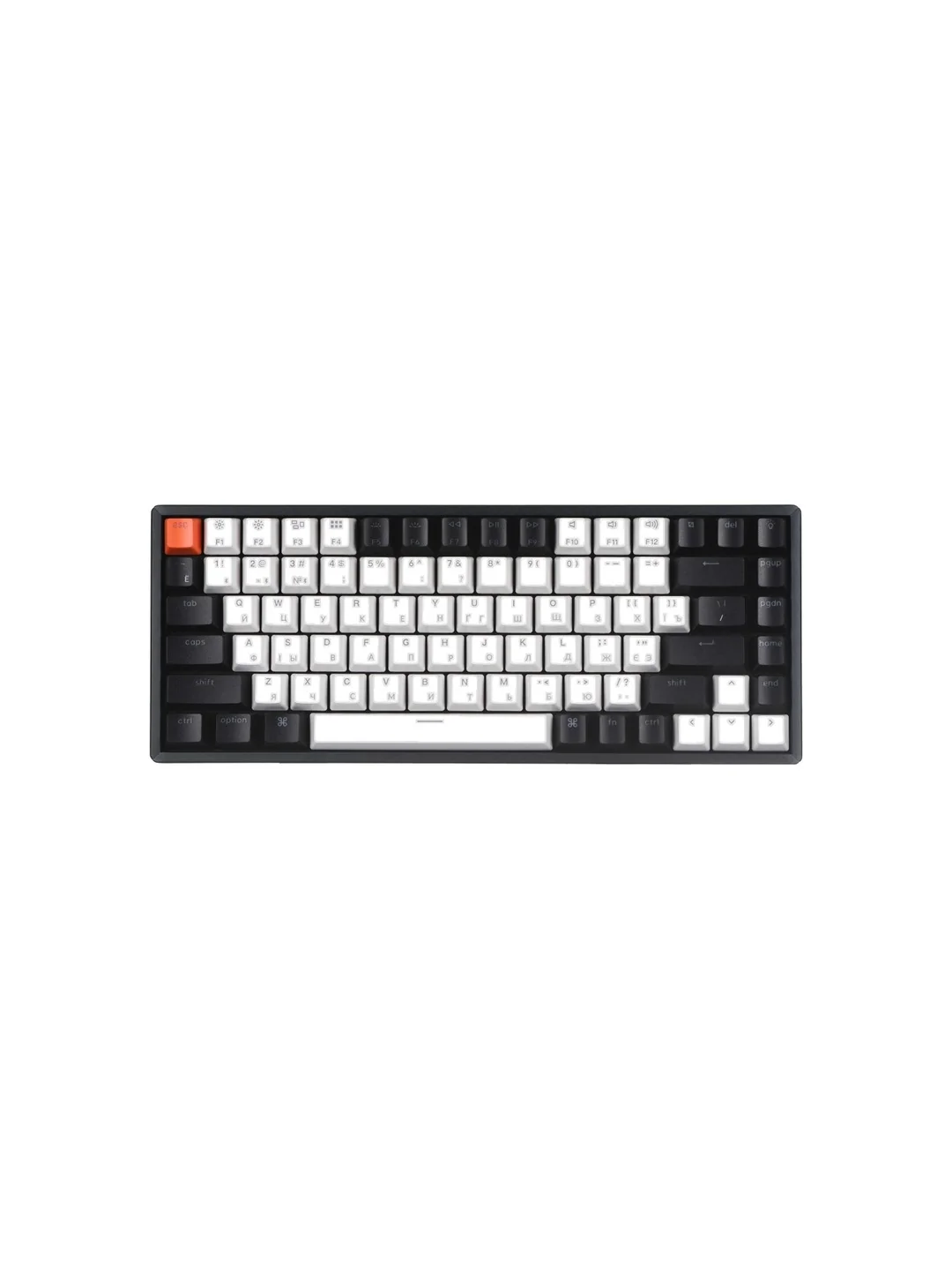 Клавиатура Keychron K2 84 Key Aluminum Frame Hot-Swap Gateron RGB Blue
