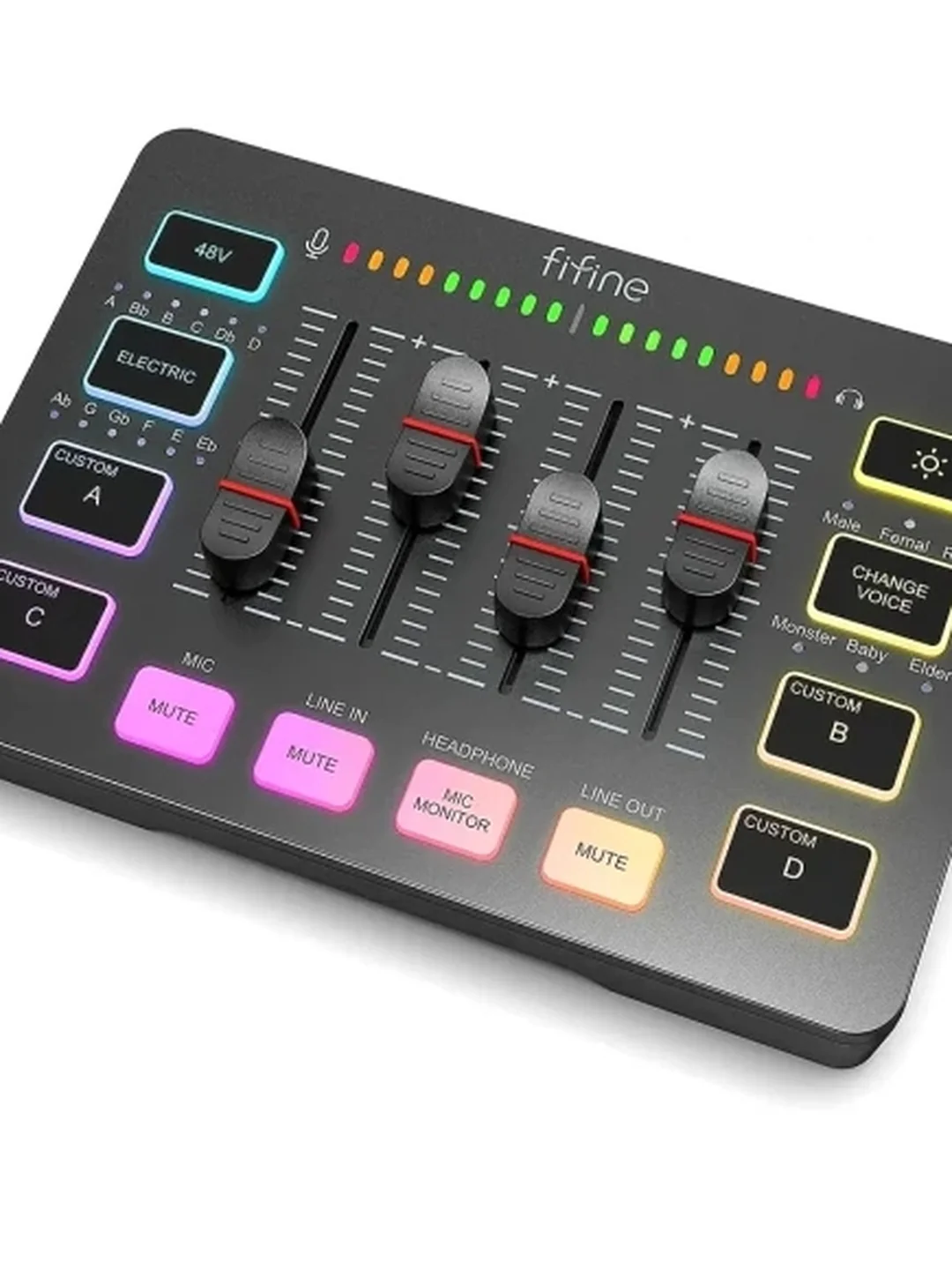 АКСЕССУАРЫ ЗВУКОВАЯ КАРТА FIFINE SC3 MIXER APLIGAM FIFINE 2