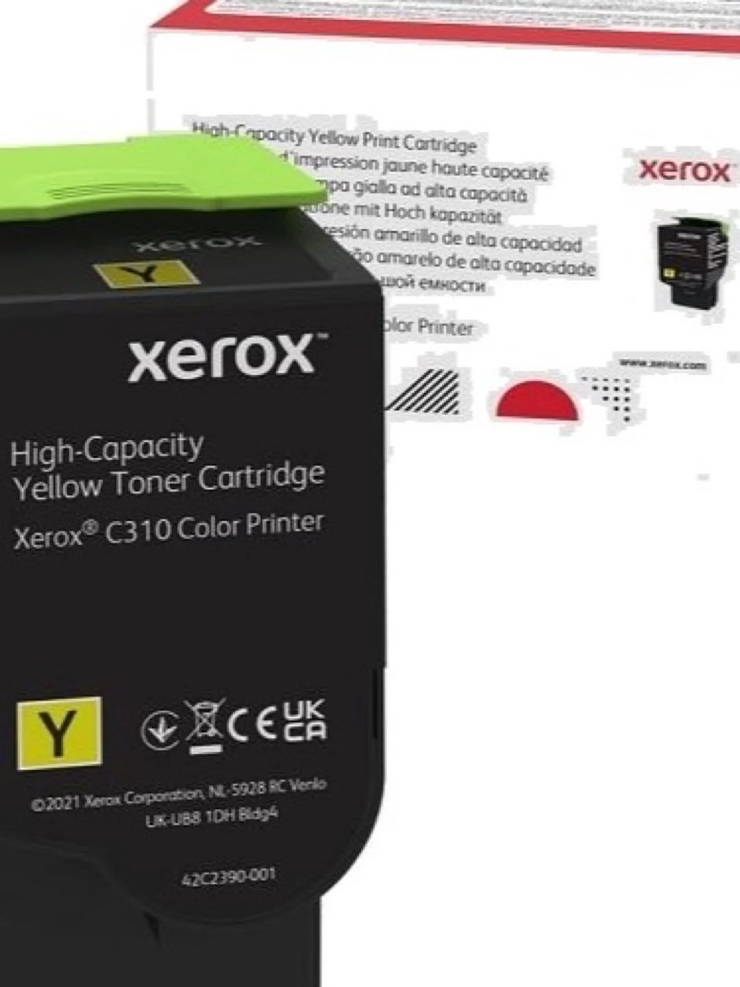 Тонер картридж Xerox C310/C315 Yellow (5500 стр) 2