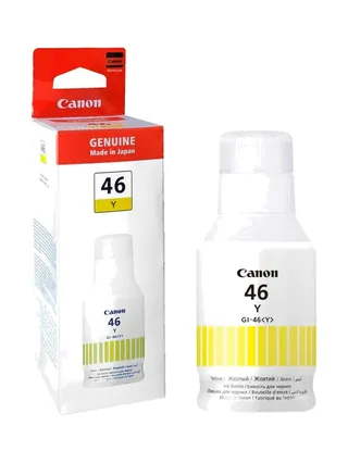 GI-46 Y (пигм. чернила, 135мл/14000стр., желтый) для MAXIFY GX3040/4040/5040/6040/7040