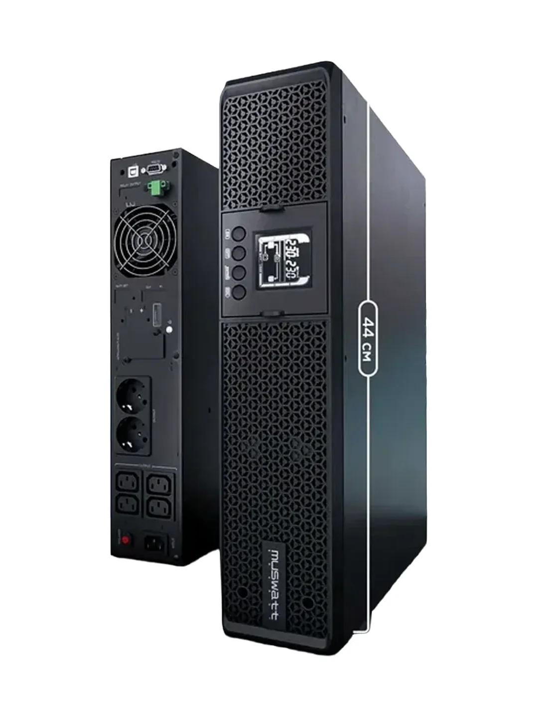 Muswatt Energy Online PRO 2K 80-300 uzluksiz quvvat manbai (UPS)