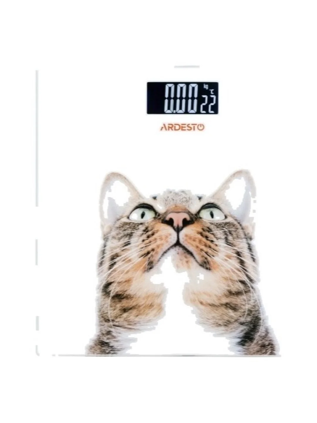 Весы напольные Ardesto scales for floor Cat, 150kg, AAAx2 included, glass, multi-colored, SCB-965CAT