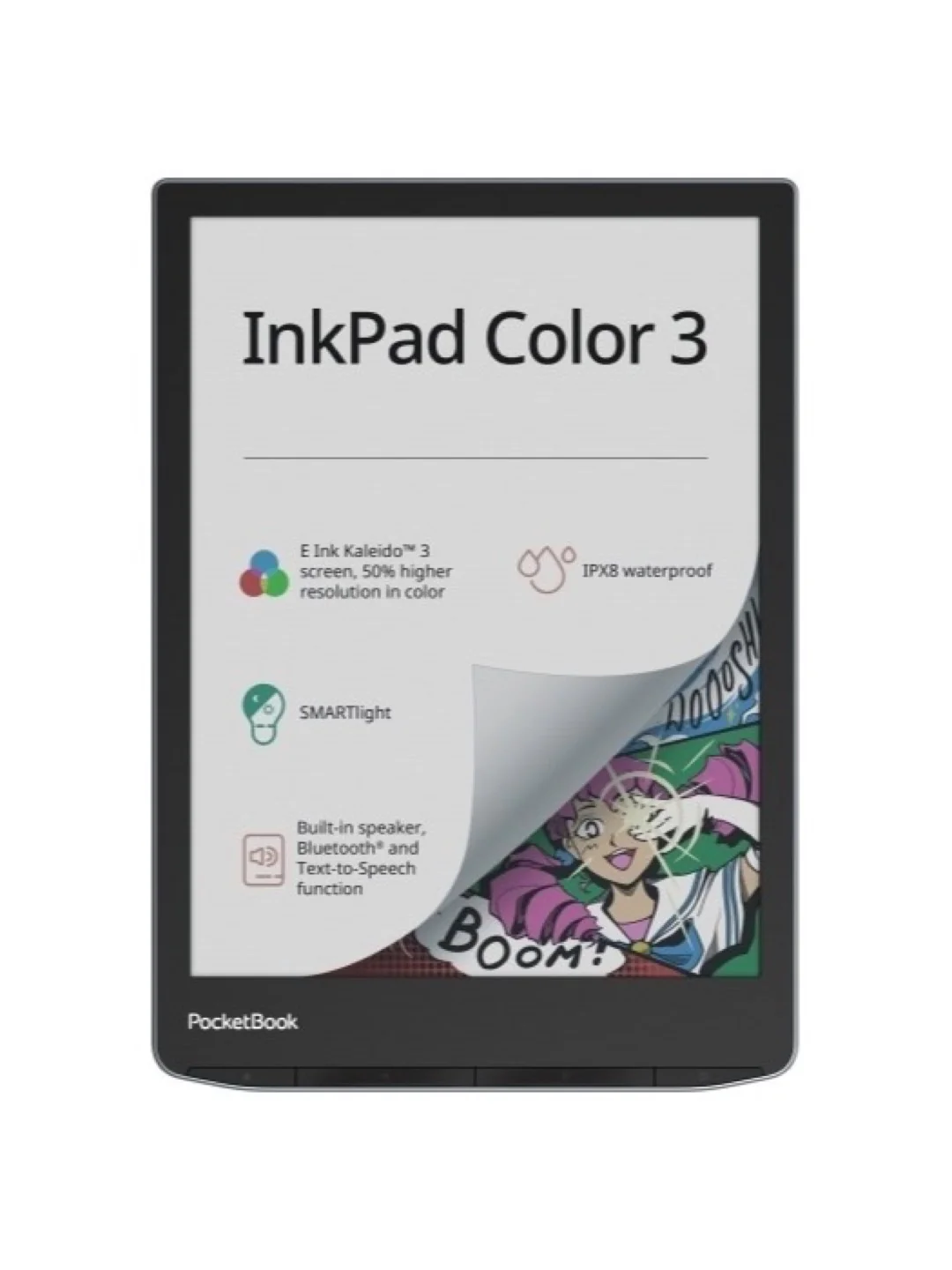 Электронная книга PocketBook 743K InkPad Color 3, Stormy Sea 2