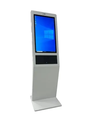 Вертикальный сенсорный киоск 32" с веб-камерой и чек-принтером, i5 12-го пок., 8/256 ГБ