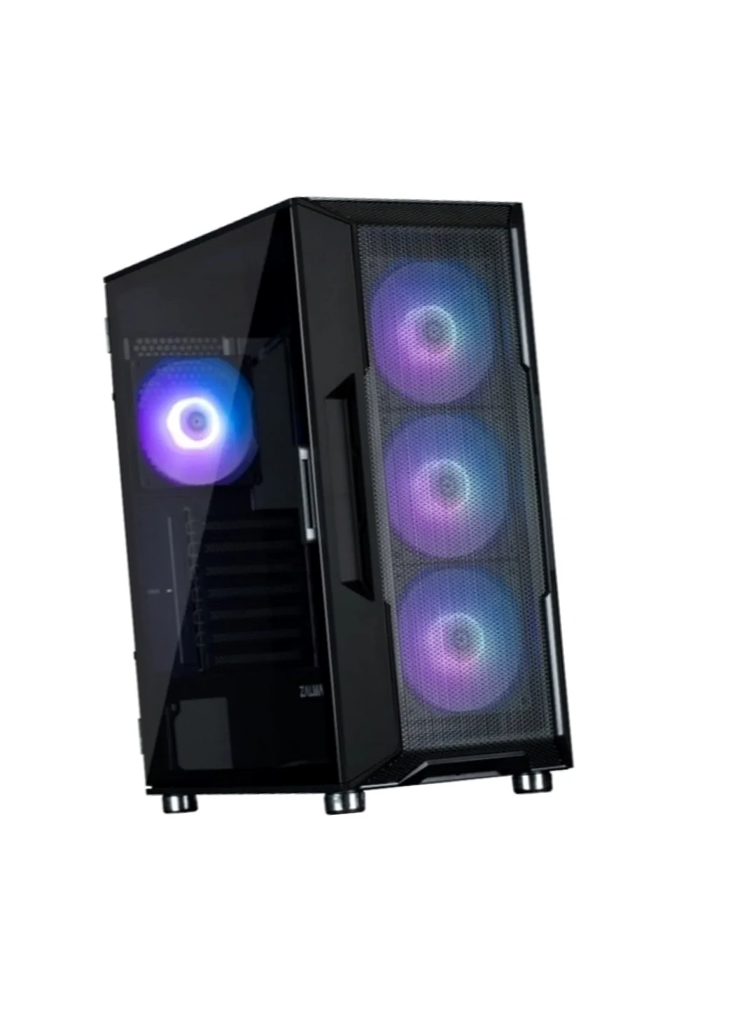 Корпус Zalman I3 Neo ARGB без БП, 2xUSB3.0, 1xUSB2.0, 4x120мм ARGB, VGA 355мм, LCS ready, TG Side Panel, ATX, чёрный,I3NEOARGBBLACK 2