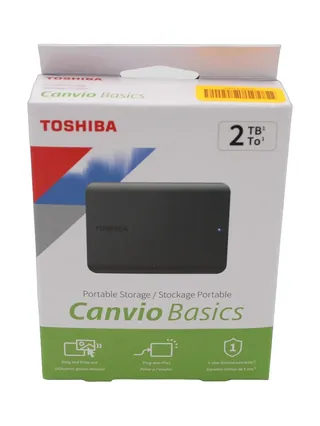 USB HDD CANVIO BASICS 2TB TOSHIBA