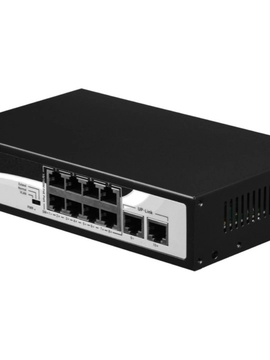 Коммутатор 2E PowerLink SP802F 8xFE PoE+, 2xFE Uplink, 96Вт, неуправляемый