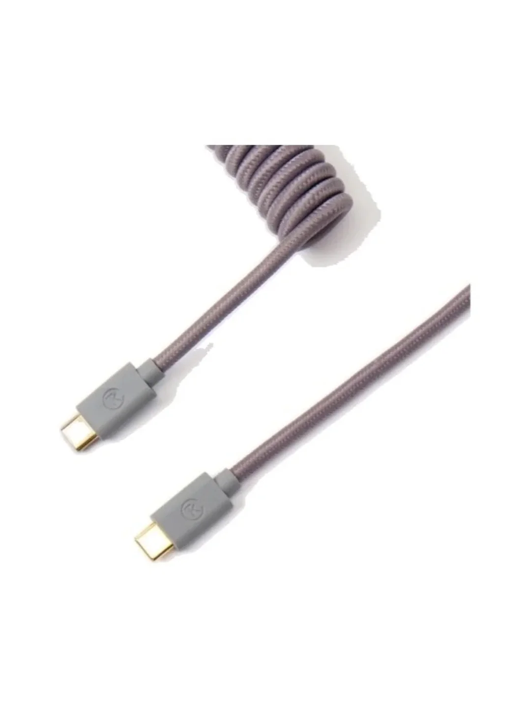 Aviator Cabel Type-A/Type-C Keychron Coiled Cable Grey