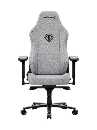 AndaSeat Phantom 3 XL kreslosi, zigʻir mato, 4D-Armrests, kulrang