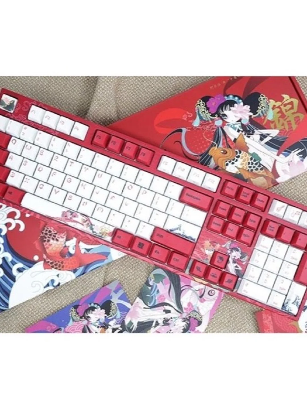 Клавиатура Varmilo VEM87 Koi EC V2 Sakura UA