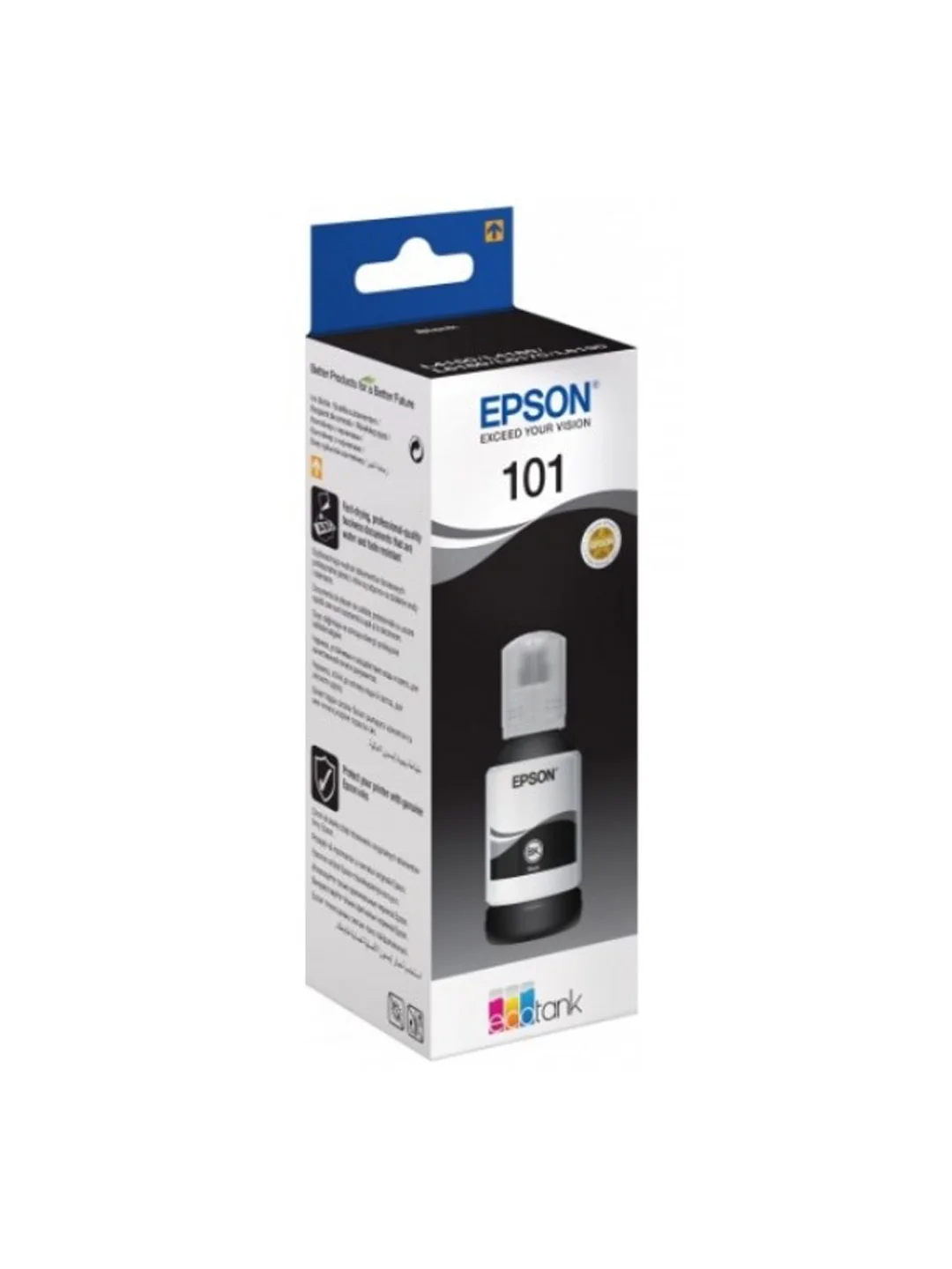 Epson 101 EcoTank BK Ink Bottle (127 мл, 7500 стр.) для L41xx / 42xx/ 61xx/ L14150 2