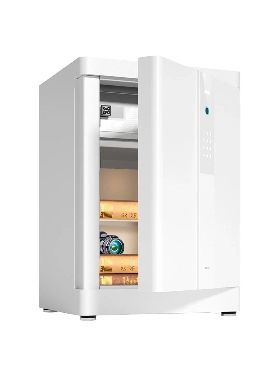 Сейф H600*W380*D360 с отпечатком (бл) 4026 Deli