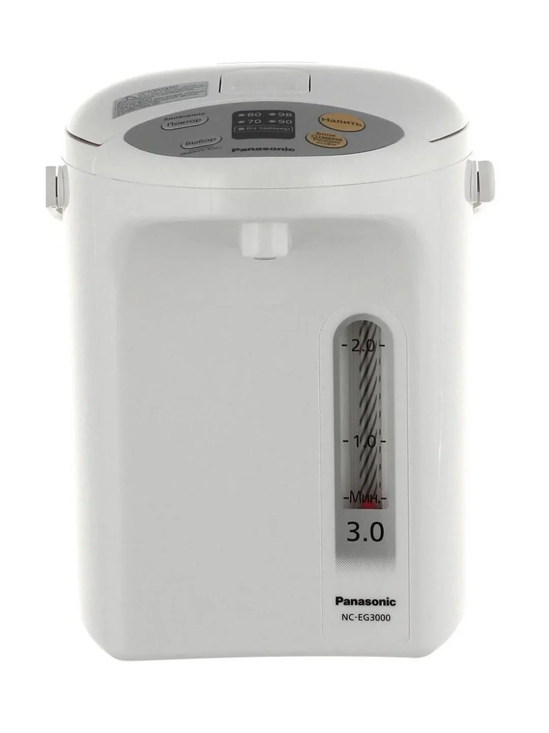Электрический термопот Panasonic NC-EG3000WTS/белый 2