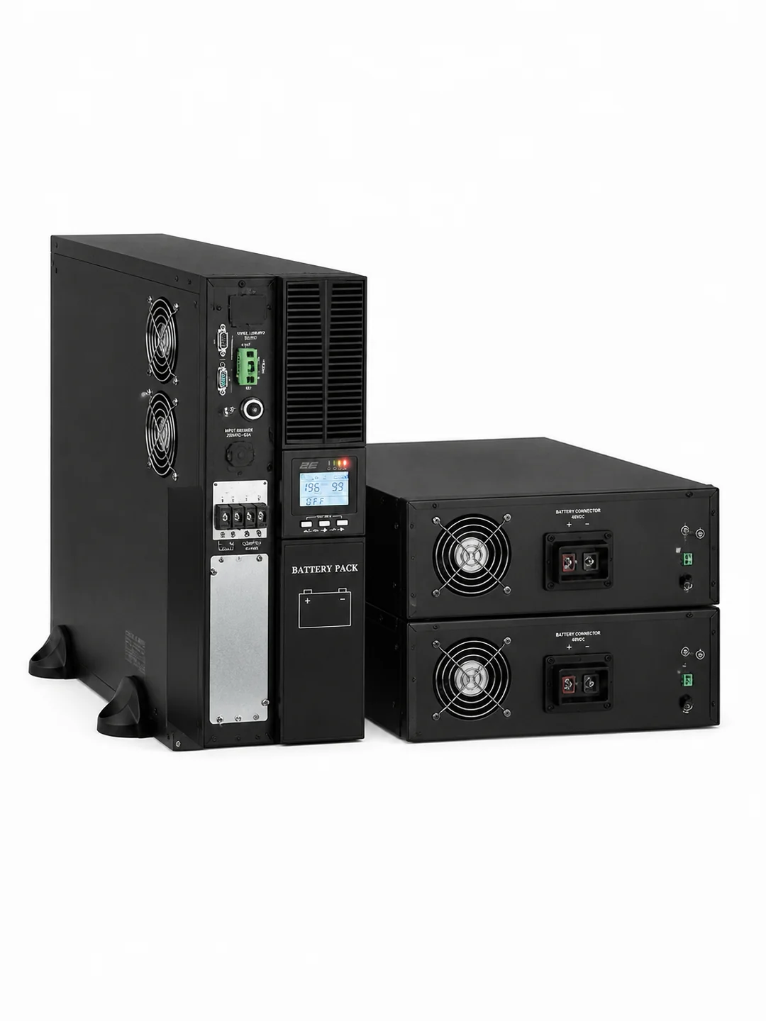ИБП 2E SD6000RT, 6kVA/6kW, RT4U, LCD, USB, Terminal in&out 2