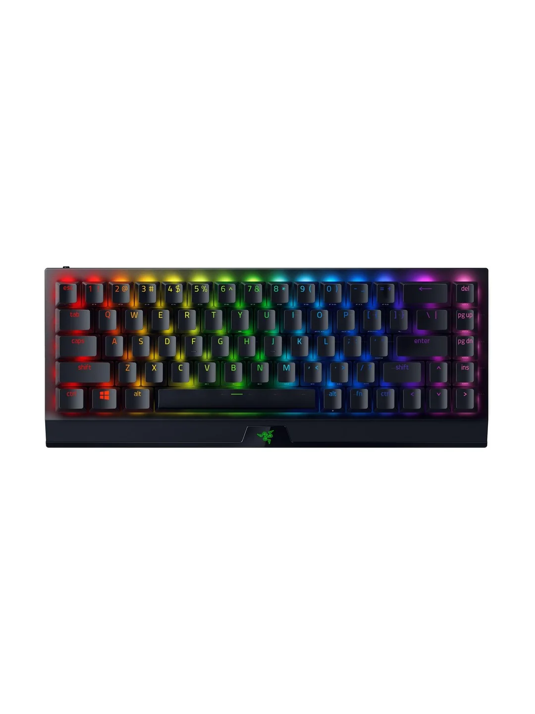 Клавиатура игровая Razer BlackWidow V3 Mini HyperSpeed Green Switch WL/BT/USB RU RGB, Black