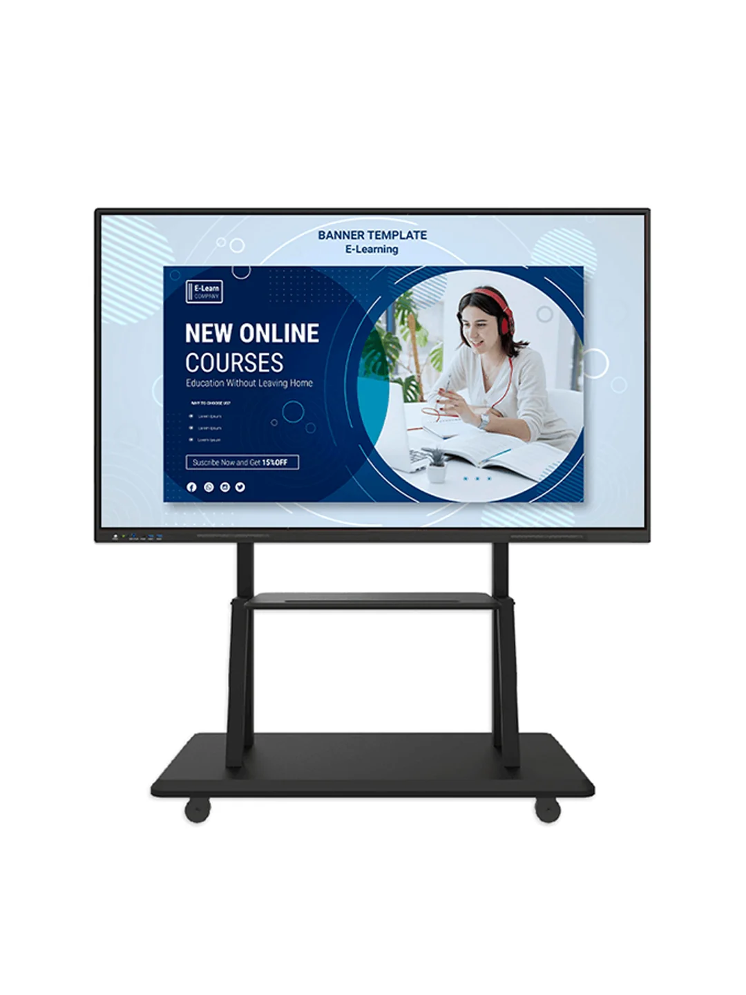 Интерактивная панель Interactive Flat Panel Qunmao QM-75HY