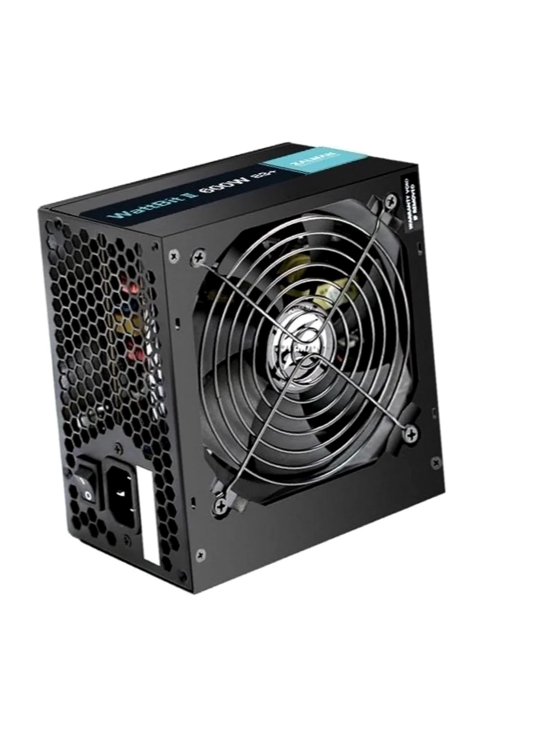 Блок питания Zalman Wattbit II 600-XEII (600W),220-230 VAC,83%,120мм,MB24,CPU(4+4),4xSATA,2xPCIe,3xMOLEX,OVP,UVP,SCP,OPP 2