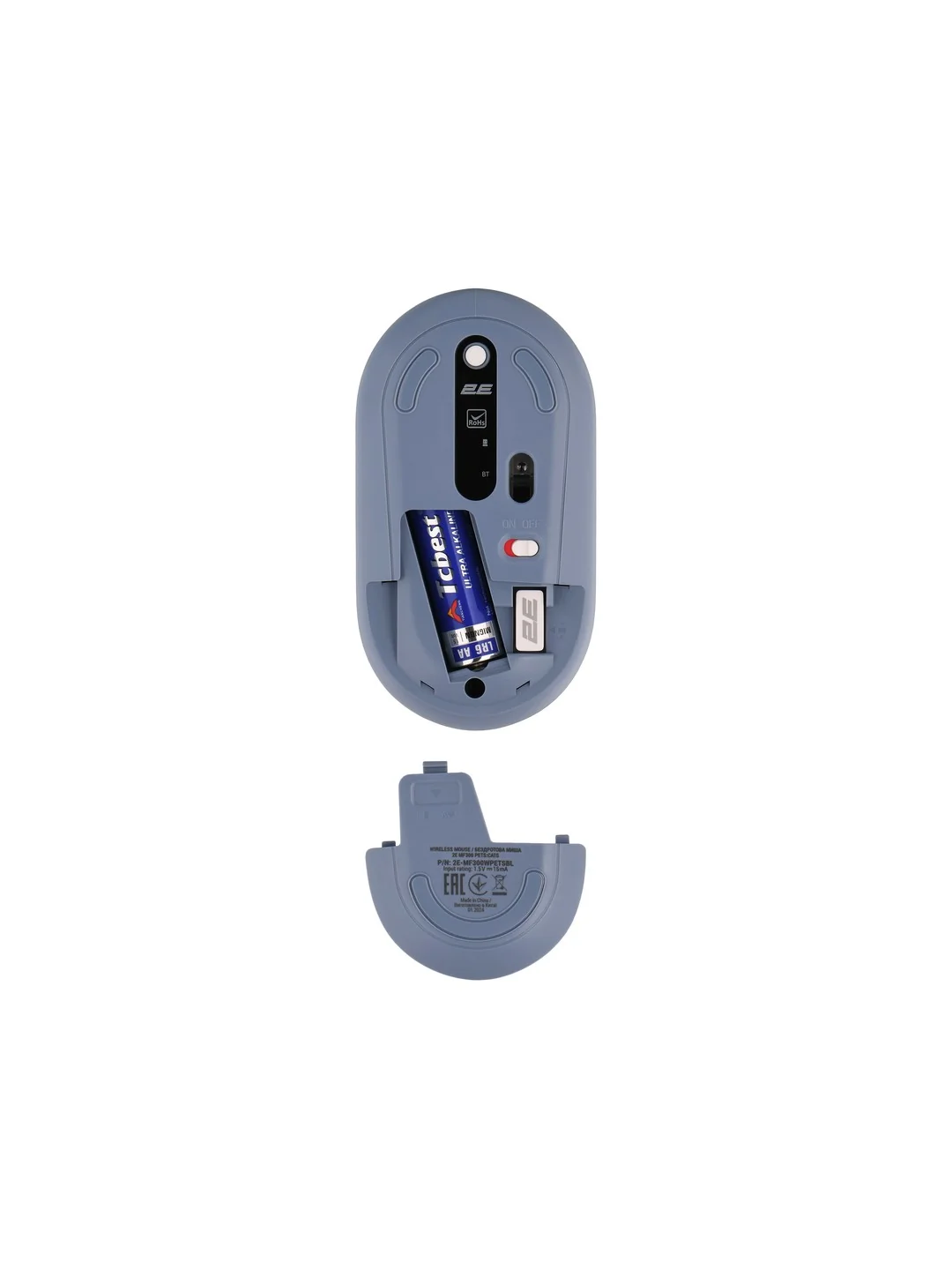 Mouse 2E MF300 Silent WL BT PETS:CATS 2