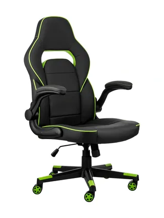 2E GAMING HEBI qora-yashil o‘yin kursisi