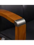 MASTER rahbarlar uchun ofis kreslosi, qora 4
