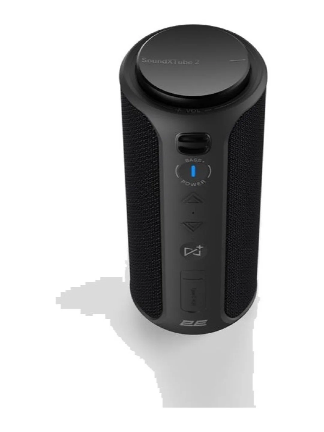 Акустическая система 2E SoundXTube2 TWS, MP3, Wireless, Waterproof Black