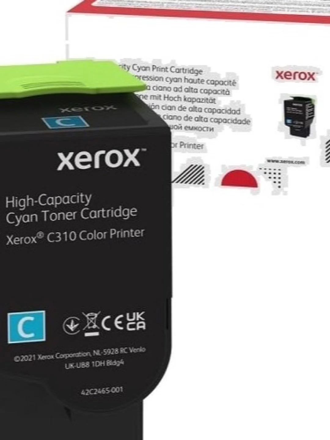 Тонер картридж Xerox C310/C315 Cyan (5500 стр) 2
