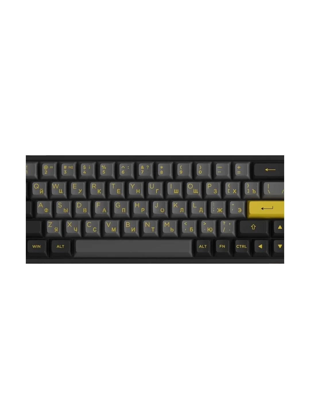 Клавиатура Akko 3068B Plus Black&Cyan CS Jelly Black RGB