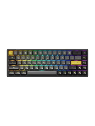 Клавиатура Akko 3068B Plus Black&Gold CS Jelly Pink RGB