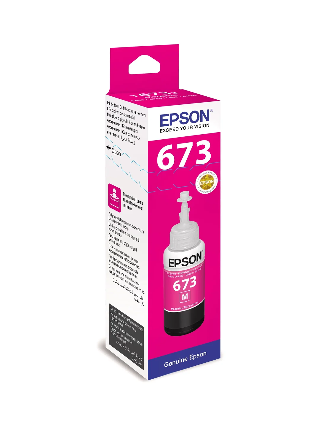 Epson T6733 MA Ink Bottle (70 мл, 1500-1800 фото 10x15) для L8xx / L1800 2