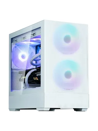Zalman P30 AIR korpusi BPsiz, 1xUSB3.0, 1xUSBType-C, 3x140mm ARGB, VGA 392mm, LCS tayyor, TG yon panel, mATX, oq